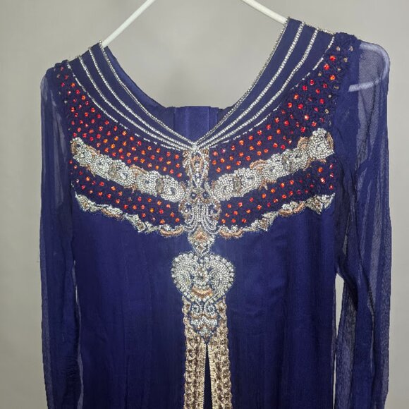 Long Dress Pakistani / Indian Suit (2 pcs) - Picture 2 of 4